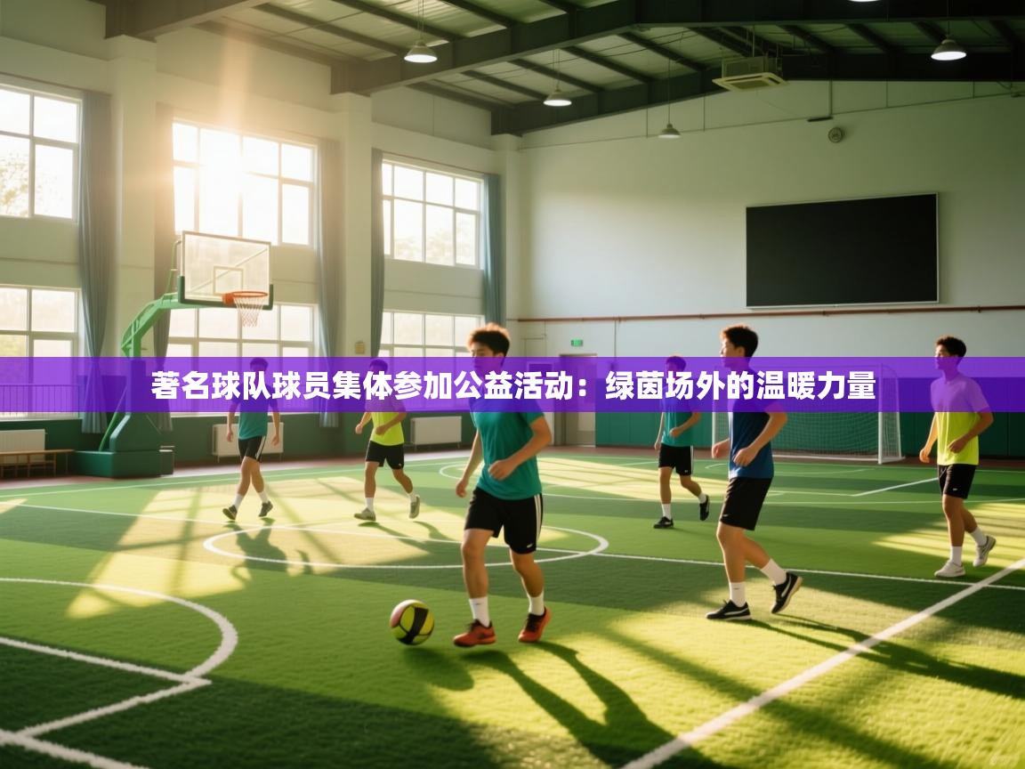 著名球队球员集体参加公益活动:绿茵场外的温暖力量 第1张